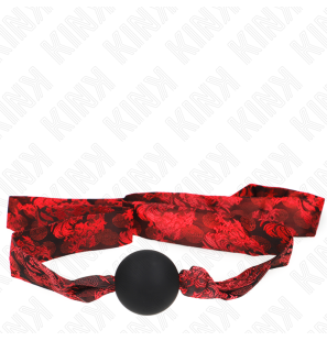 Bâillon boule en silicone KINK Scandal 4,5 cm – Model 2 – photo 4