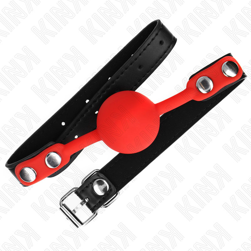 Rode siliconen balgag 4 cm KINK – foto 1