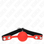 Rode siliconen balgag 4 cm KINK – foto 2