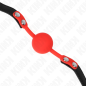 Rode siliconen balgag 4 cm KINK – foto 3