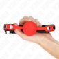 Rode siliconen balgag 4 cm KINK – foto 4