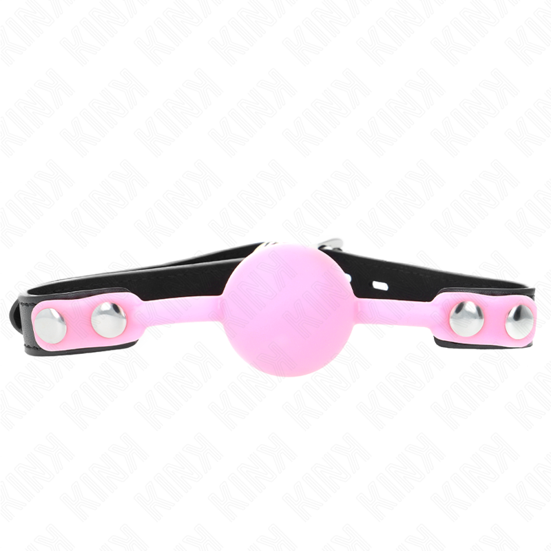Light-up silicone ball gag, 4 cm, 60 x 2 cm – image 1