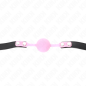 Light-up silicone ball gag, 4 cm, 60 x 2 cm – image 3