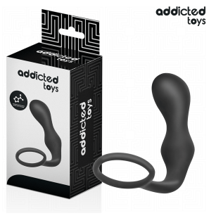 Addicted Toys silikonowy korek analny z pierścieniem Model 3 – zdjęcie 2