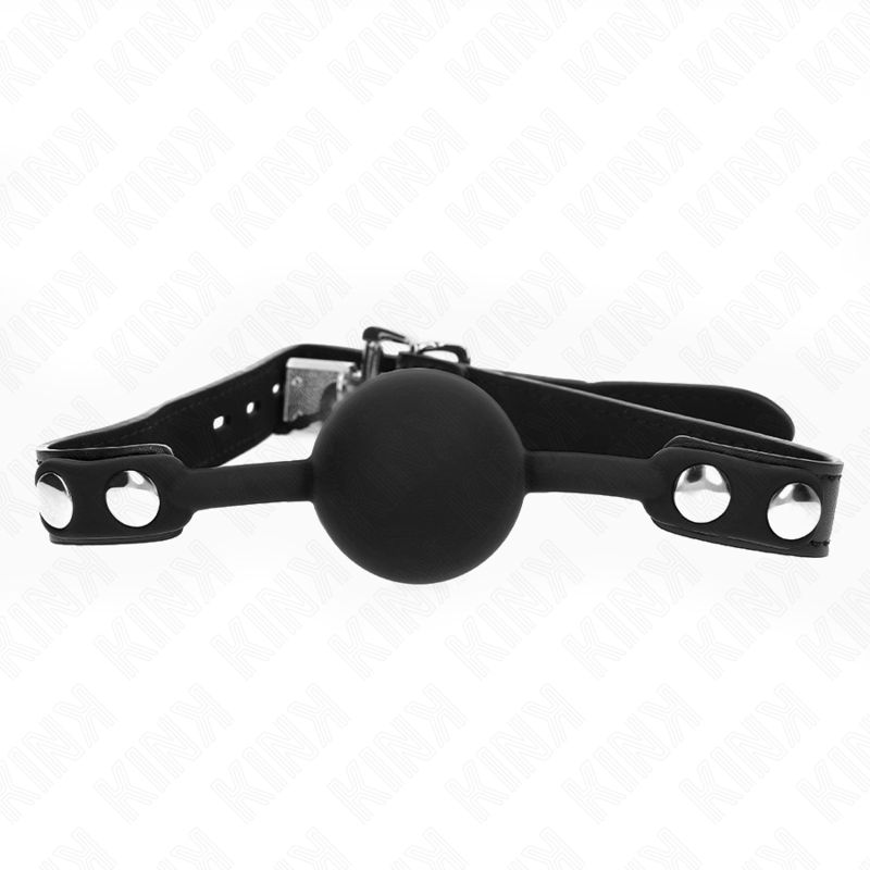 Silicone Ball Gag with Padlock KINK Model 1 – 4 cm – image 1