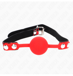 Silicone Ball Gag 4 cm with Adjustable Strap – Model 2 – image 1