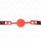 Bâillon boule en silicone avec cadenas 4 cm KINK Model 2 – photo 3