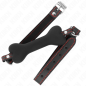 KINK Bone Gag 12 cm – bâillon noir – photo 2 KINK Bone Gag 12 cm – bâillon noir – photo 2