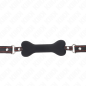 KINK Bone Gag 12 cm – zwarte mondknevel – foto 3 KINK Bone Gag 12 cm – zwarte mondknevel – foto 3