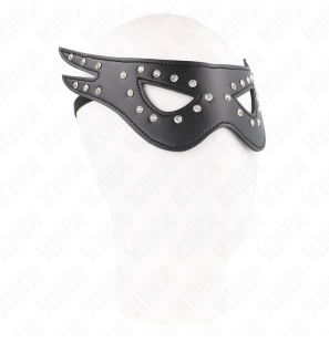Bandeau occultant en similicuir pour adultes KINK Masked Allure 27 x 13 cm – photo 1