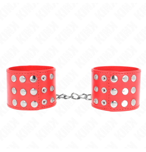 Adjustable Red Wristbands for Adults 19-24 cm – image 2