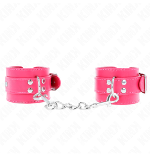 Verstelbare fuchsia polsbandjes voor volwassenen 20-28 cm – foto 2