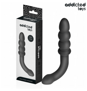 Addicted Toys double anal massager in silicone 16,5 cm – image 2