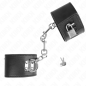 Bracelets de poignet noirs réglables avec cadenas 16-23 cm – photo 3
