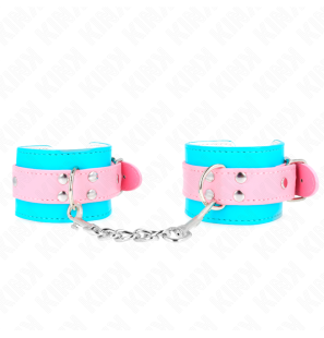 Bracelets de poignet réglables KINK Chic bleus et roses 16-28 cm – photo 2