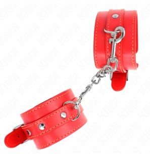 Adjustable red wrist straps 21-33 cm – image 4