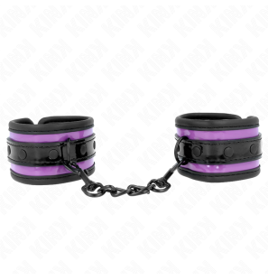 Verstellbare Neopren-Handgelenkbänder in Lila, 21–28 cm – Bild 2