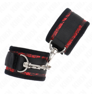 KINK rood-zwarte polsbandjes met Scandal-design – foto 3