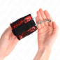 Bracelets de poignet KINK rouges et noirs au design Scandal – photo 4