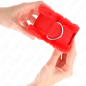 Adjustable wrist cuffs with red lining 17-31 cm – image 4