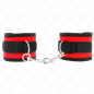 Bracelets de poignet réglables en nylon rouge et noir 18-35 cm – photo 2