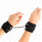 Bracelets de poignet réglables en nylon noir 18-35 cm – photo 1