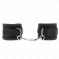Bracelets de poignet réglables en nylon noir 18-35 cm – photo 2