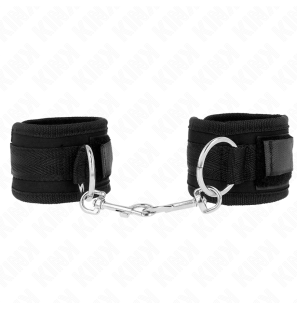 Bracelets de poignet noirs réglables 18-35 cm pour adultes – photo 2
