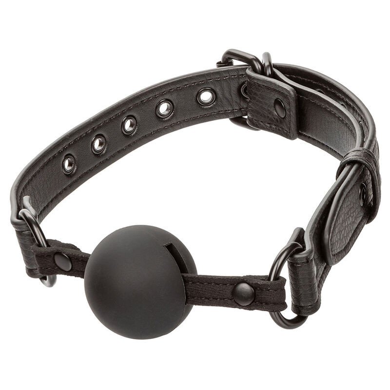 Calexotics Nocturnal Black Silicone Ball Gag 3,75 cm – image 1