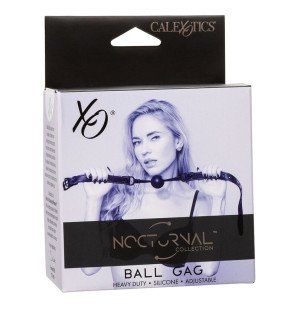 Calexotics Nocturnal Black Silicone Ball Gag 3,75 cm – image 7