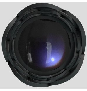 Pretty Love vibrating anal plug with LED light, black 10,8 cm – image 3