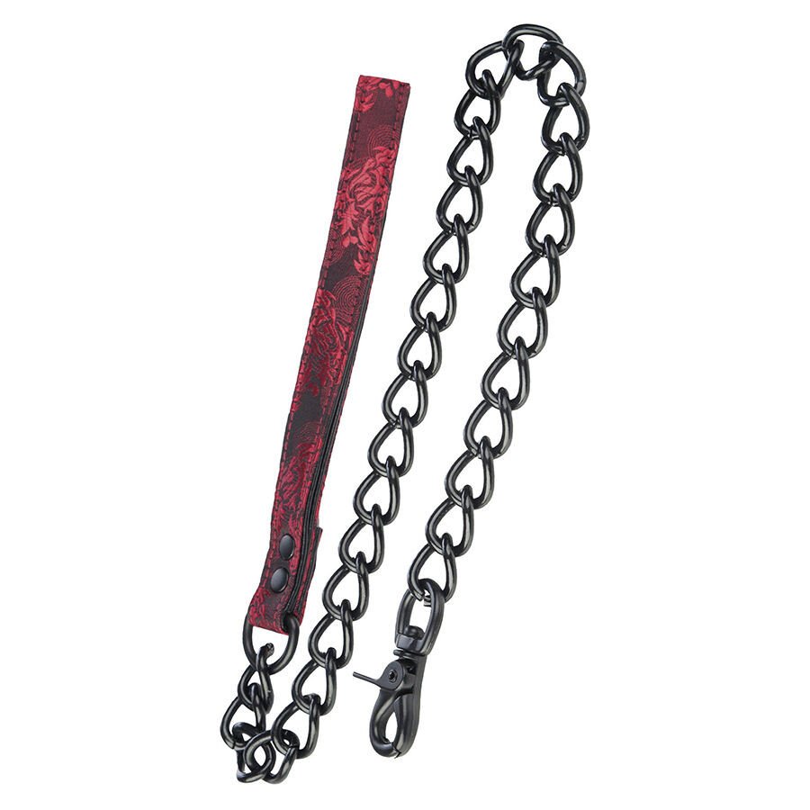 Calexotics-Halsband mit Metallgriff, 81,25 cm – Bild 1
