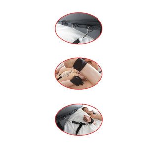 Kit de bondage Fetish Fantasy avec menottes pour poignets et chevilles – photo 3