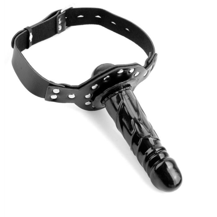 Gode Fetish Fantasy avec bâillon boule 13 cm – photo 1