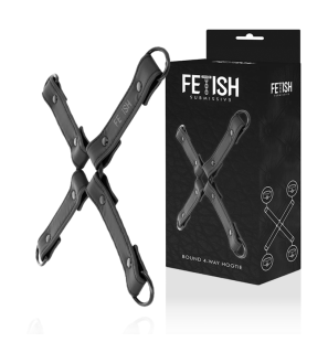 Vegan leren handboeien voor volwassenen van Fetish Submissive – foto 2