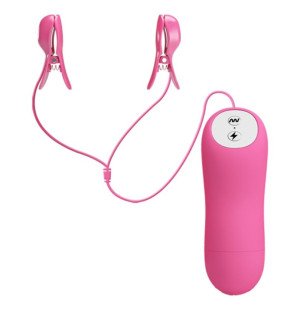 Baile Wave Pizas vibrator met vibratie en fuchsia elektrostimulatie – foto 2