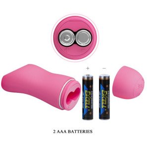 Baile Wave Pizas vibrator met vibratie en fuchsia elektrostimulatie – foto 5