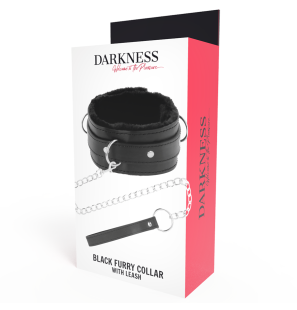 DARKNESS Comfortable Collar with Leather Chain for Adults – image 5