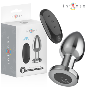 Intense L Aluminium Vibrating Anal Plug with Remote Control – image 1