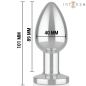 Intense L Aluminium Vibrating Anal Plug with Remote Control – image 4