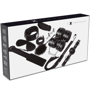 Coffret d’accessoires BDSM Série noire de EXPERIENCE pour adultes – photo 2
