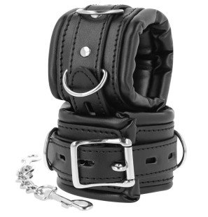 Gepolsterte BDSM-Handfesseln 20 cm – Bild 2