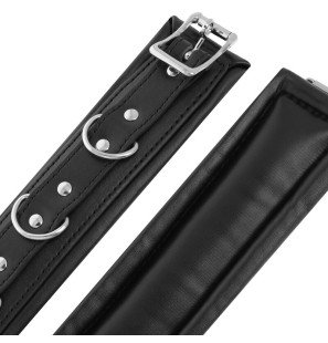 Padded BDSM Handcuffs, 20 cm – image 4