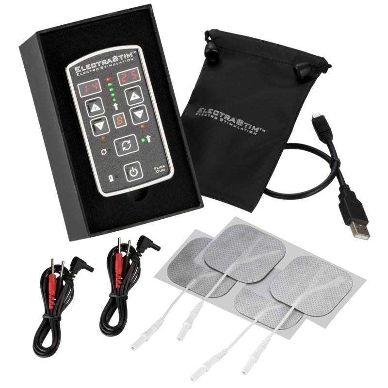 Electrastim Flick Duo – pack d’électrostimulation 2 mm – photo 1 Electrastim Flick Duo – pack d’électrostimulation 2 mm – photo 1