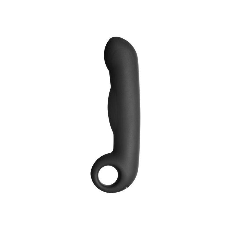Black silicone dildo Electrastim Ovid for intimate wellness – image 1