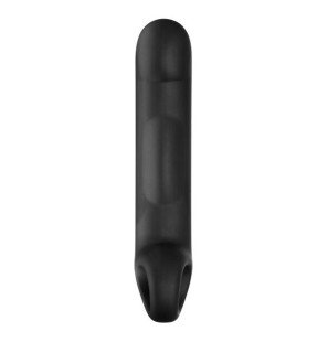 Zwarte siliconen dildo Electrastim Ovid voor intieme wellness – foto 2