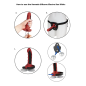 Electrastim Fusion Komodo silicone dildo – image 2