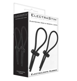Gumowy pierścień na penisa do elektrostymulacji Electrastim 2 mm – zdjęcie 2