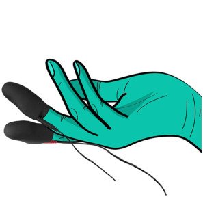 Electrastim Explorer electrostimulation finger thimbles – image 1