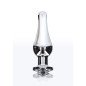 Plug anal en aluminium TOYJOY avec bijou – taille moyenne – photo 3